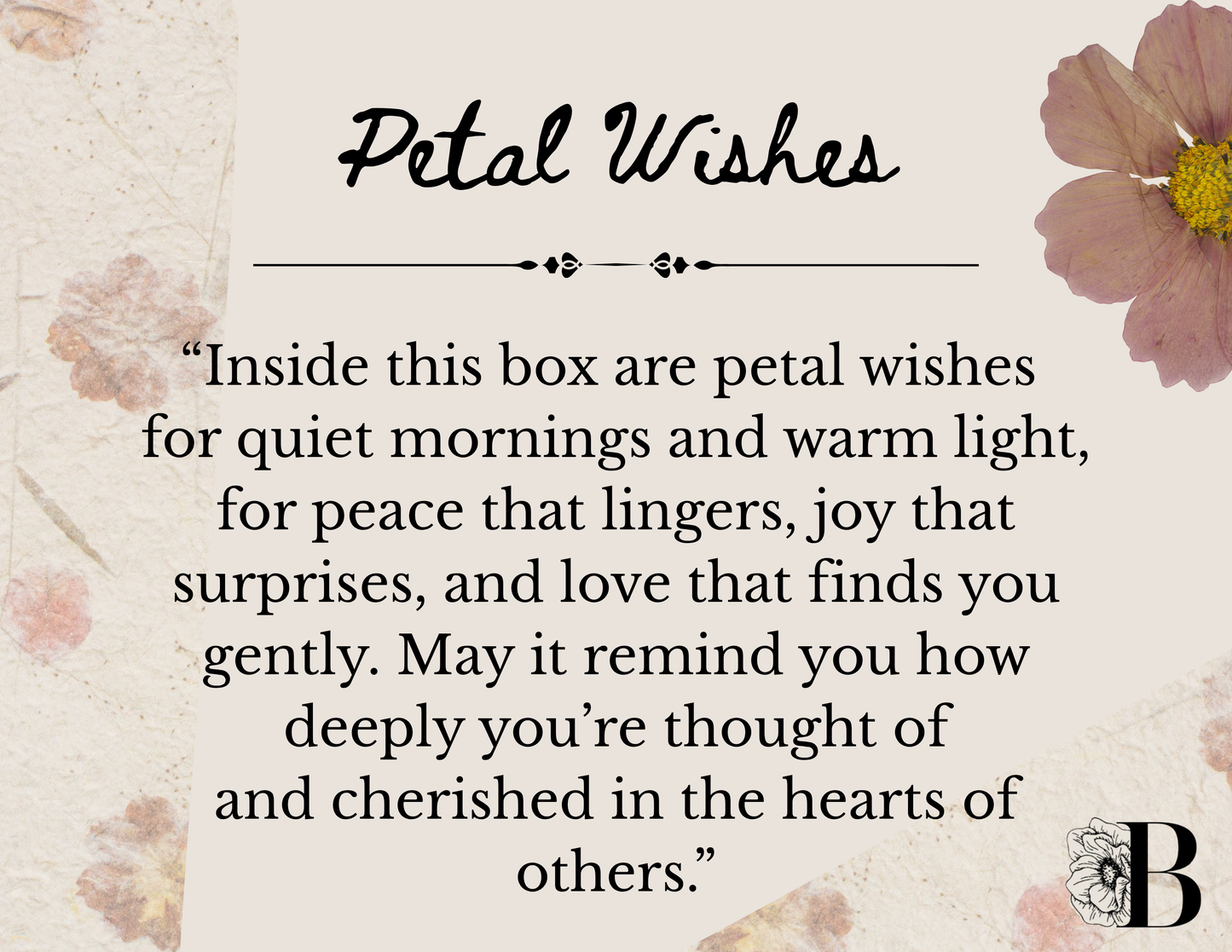 Petal Wishes Gift Box