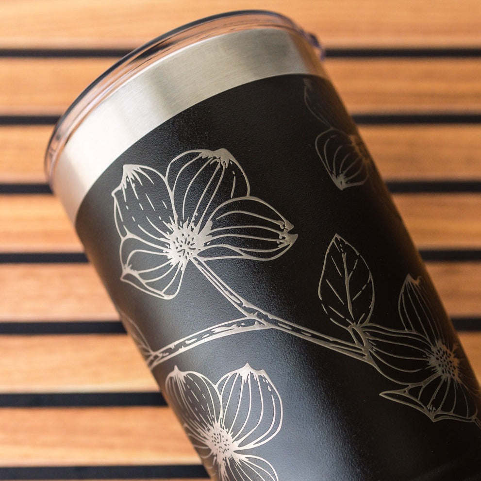 Dogwood Travel Cup by Rustic Raleigh Boon Mail