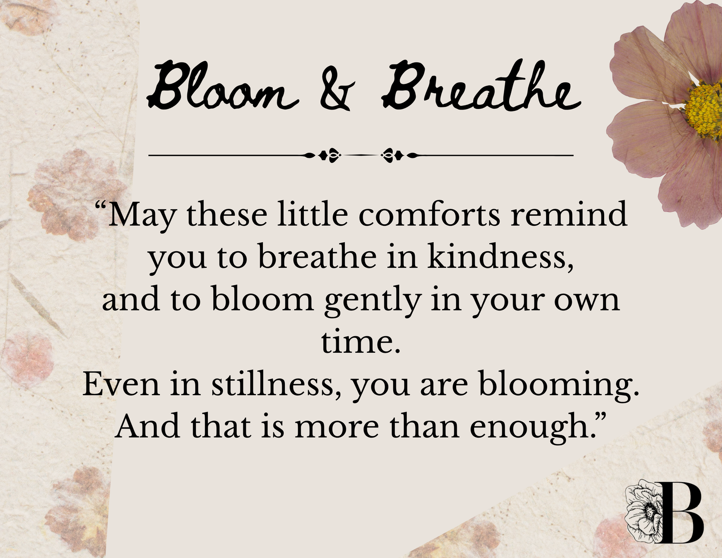 Bloom & Breathe Gift Box