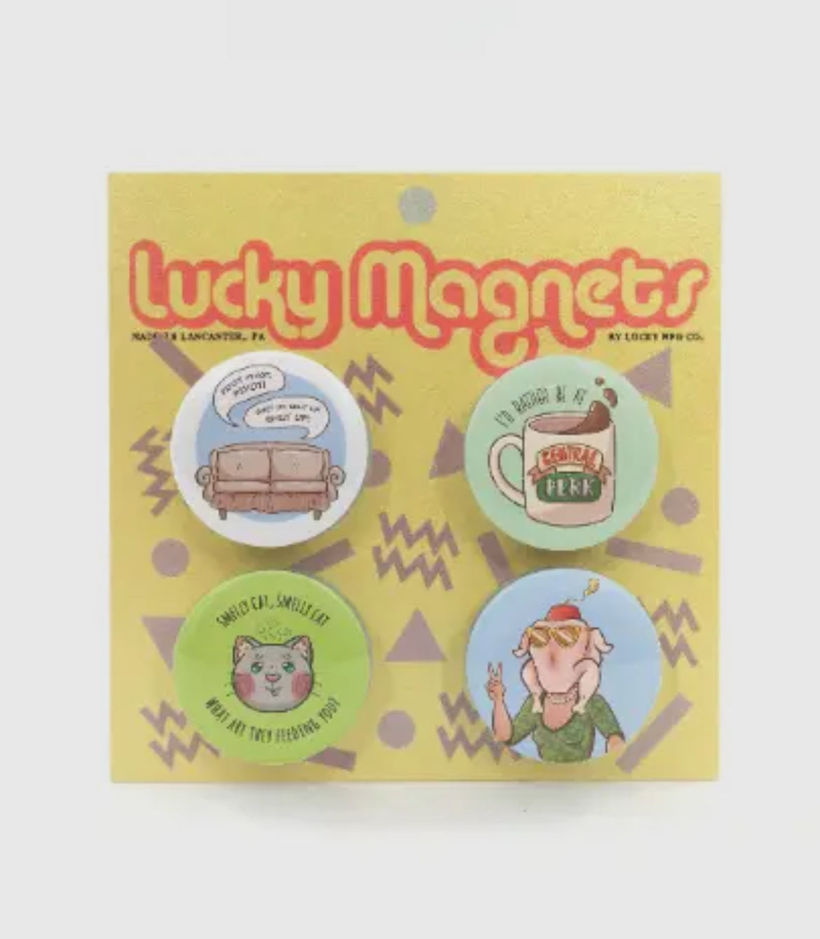TV Show Magnets by Lucky Mfg. Co Boon Mail
