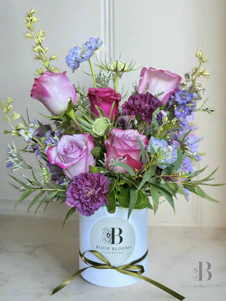 Petite Hat Box Arrangement