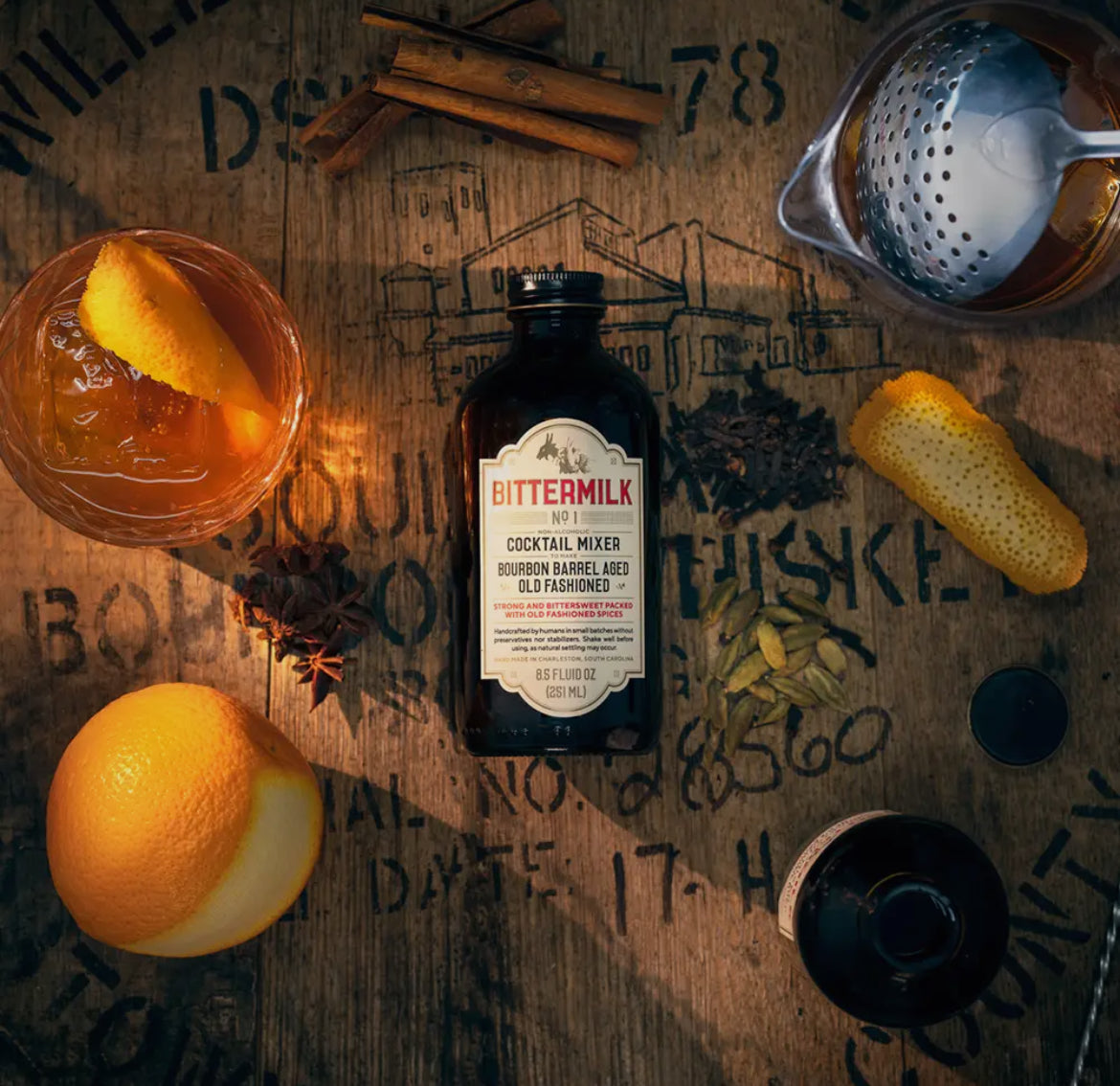 Old Fashioned Cocktail Mixer by Bittermilk